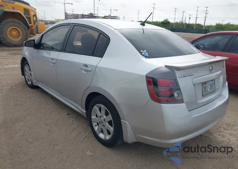 2012 Nissan Sentra 2.0 Sr из США, поврежденный, VIN 3N1AB6AP1CL624297